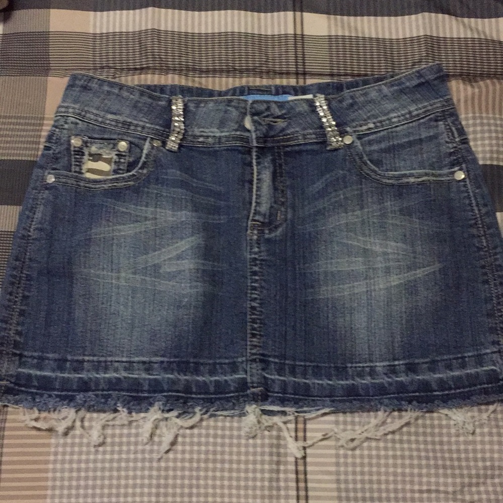 Cute blue jean skirt